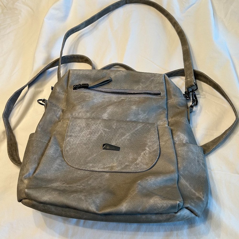 ROOSALANCE Backpack Purse for Women, Women Backpack Purse Leather Waterproof